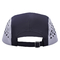 Contrast Stitching Camper Cap With Sports Mesh Sweatband For Outdoor Activities