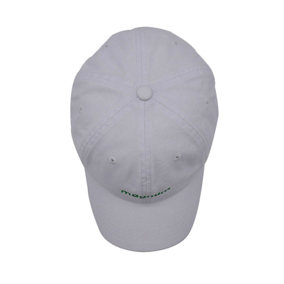 Customized Oval Visor Dad Hat With Custom Color Embroidery Logo