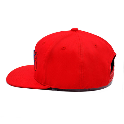 6 Panel Flat Brim Snapback Hats 3D Embroidery Logo Outdoor Sports Snapback Baseball Cap