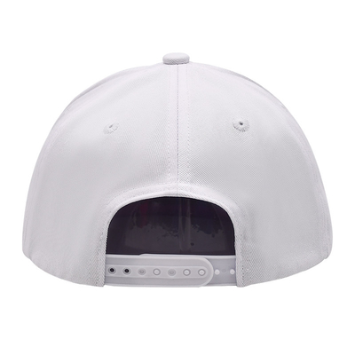 100% Cotton 5 Panel Custom 3D Embroidery Logo Outdoor Sport Cap Plastic Buckle Snapback Cap