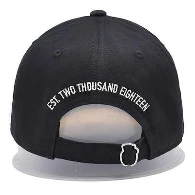 100% Cotton Material Baseball Cap With Customer Logo, 3D Embroidery Customization Cap