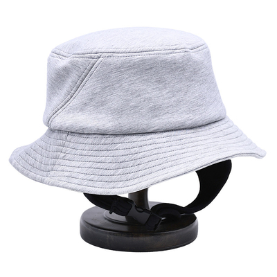 Medium Crown Bucket hat Blank Hat Can Custom Color for Outdoor Sightseeing