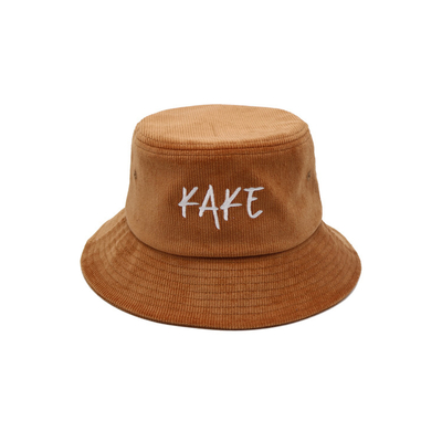 Corduroy Bucket Hat for Adults And Kids Customized in Any Color With Embroidery Logo