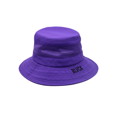 Custom Outdoor Bucket Hat Made of Any Fabric for Performance Wide Brim With Custom Logo Breathable