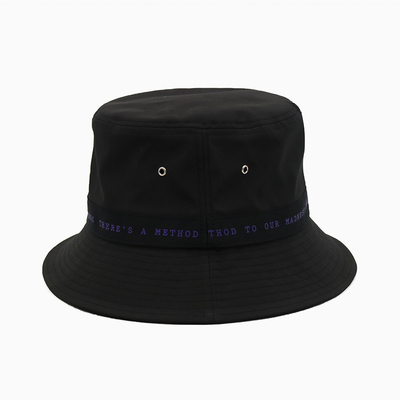 Customized Fisherman Bucket Hat in Cotton for Unisex Any Color Logo Design Available