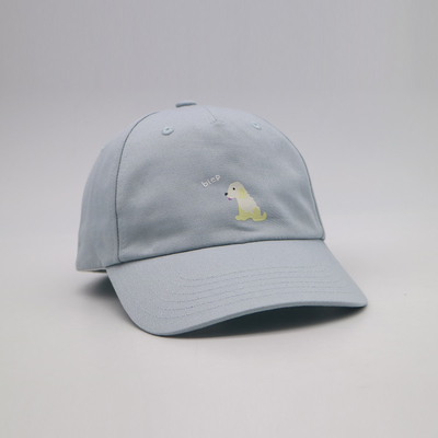 sport embroidery logo 100% cotton men unstructured white dad hat plain custom baseball cap