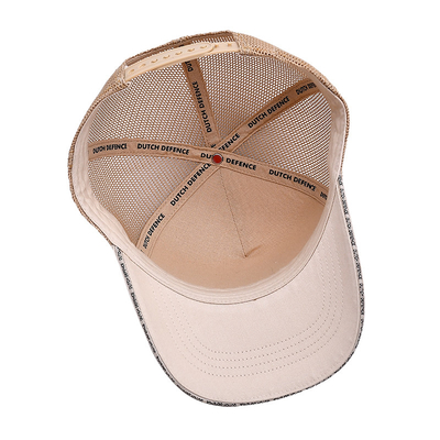 Wholesale Mesh Custom Cotton Trucker Cap 5 Panels Custom printing Patch Embroidery Sandwich Visor Cotton Trucker Hat