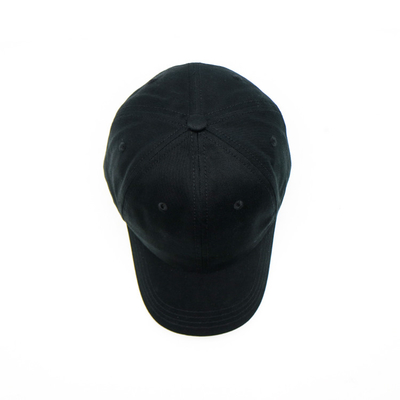 Stylish Design 6 Panel Baseball Hat For Any Age Embroidery Logo Metal Back Closure