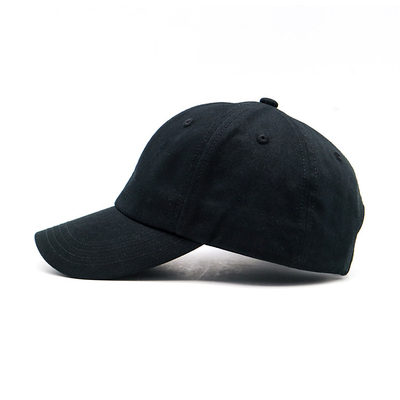 Stylish Design 6 Panel Baseball Hat For Any Age Embroidery Logo Metal Back Closure