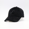 Unisex Embroidered Baseball Caps With Curved Brim And Mental Strap Suede Fabric