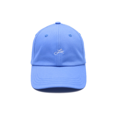 Customized 6 Panel Baseball Cap With Unstructured Design And Cotton Sweatband Embroidery Logo