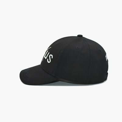 Adjustable Strap Structured 6 Panel Baseball Cap With Fabric Color Matching Stitching