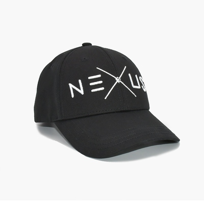 Adjustable Strap Structured 6 Panel Baseball Cap With Fabric Color Matching Stitching