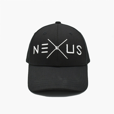 Adjustable Strap Structured 6 Panel Baseball Cap With Fabric Color Matching Stitching