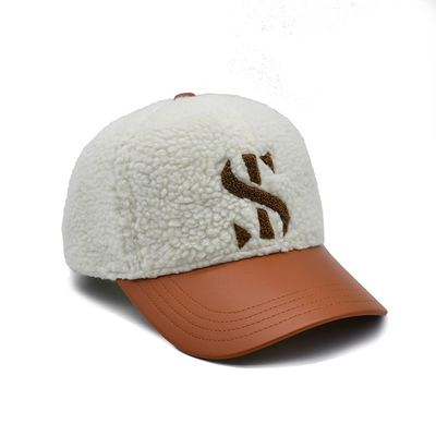 Full Seasons Embroidered Baseball Caps For Any Age Towel Embroidery Logo Leather Visor And Backstrap