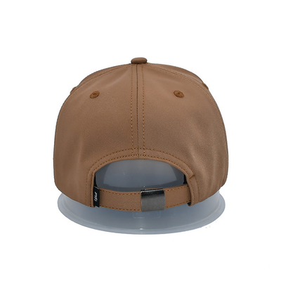 Stylish Six-Panel Baseball Cap With Curved Visor And Fabric-Matching Stitching Polyester And Towel Embroidery Logo