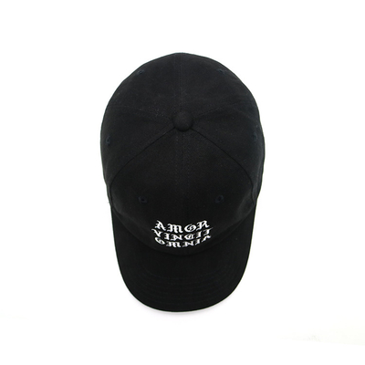 Customizable And Durable Cotton Six-Panel Baseball Cap With Custom Embroidery Logo And Metal Back Closure