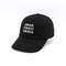 Customizable And Durable Cotton Six-Panel Baseball Cap With Custom Embroidery Logo And Metal Back Closure
