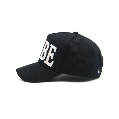 Any Age Men's Hat Baseball Hip Hop 100% Cotton With Custom Affixed Patch And Embroidery Logo