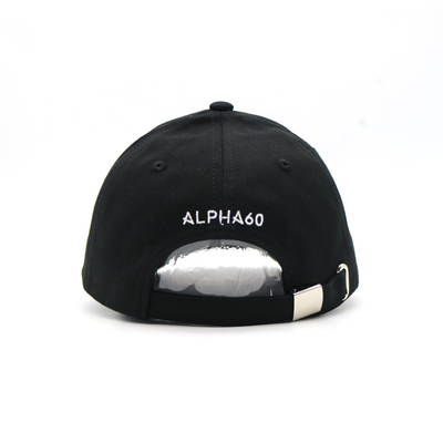 Customizable 6 Panel Baseball Cap With Cotton Sweatband And Matching Fabric Stitching Embroidery Logo