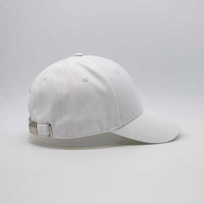 Unisex Daily Wear Cap With Curved Visor Embroidered Logo Baseball Caps Contrast Fabric And Metal Back Closure
