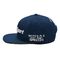 Cotton Flat Bill Gorras 3D Embroidered Snapback Hats For Men