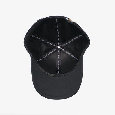 Profile Structured 6 Panel Baseball Cap With Curved Visor And Embroidered Logo
