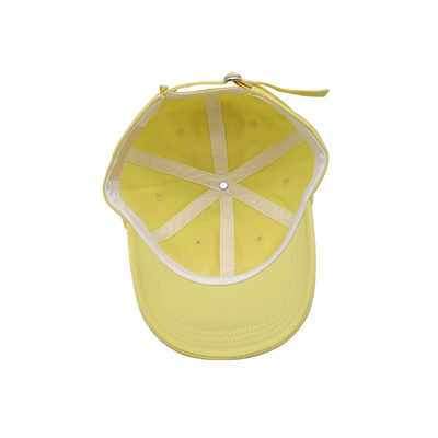 Customizable Cotton Baseball Cap With Adjustable Strap And Matching Stitching