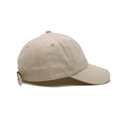 Customized Profile Cotton Cap With Unstructured Shape Matched Stitching And Curved Visor