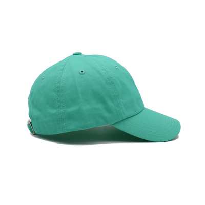 Reinforced Cotton Baseball Cap With Embroidered Logo Curved Visor And Matching Stitching