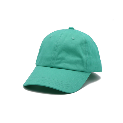 Reinforced Cotton Baseball Cap With Embroidered Logo Curved Visor And Matching Stitching