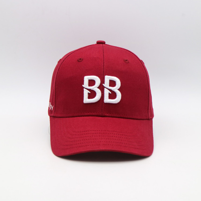 Customizable Cotton Structured 6-Panel Baseball Cap With Reinforced Seams And Adjustable Strap