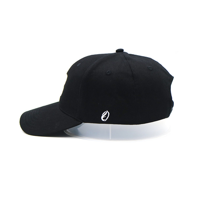 Adjustable Strap Profile 6 Panel Baseball Cap With Curved Visor And Reinforced Seams