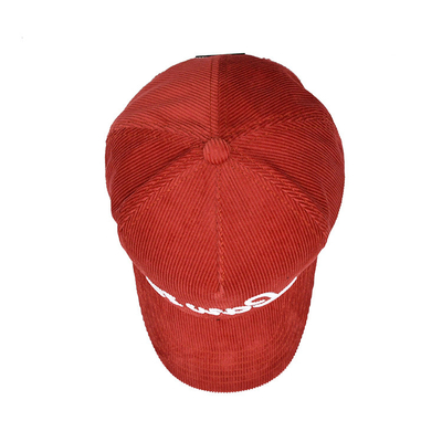 Adjustable Strap 5 Panel Baseball Cap With Reinforced Seams And Curved Visor