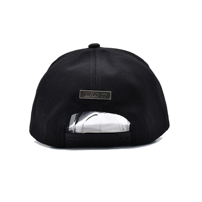 Profile 5 Panel Baseball Cap With Curved Visor And Adjustable Strap