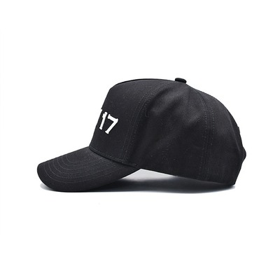 Customize Cotton Five Panel Baseball Cap With Curved Visor Adjustable Strap And Structured Shape