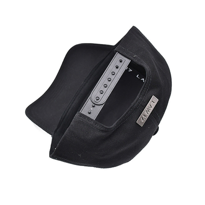 Customize Cotton Five Panel Baseball Cap With Curved Visor Adjustable Strap And Structured Shape
