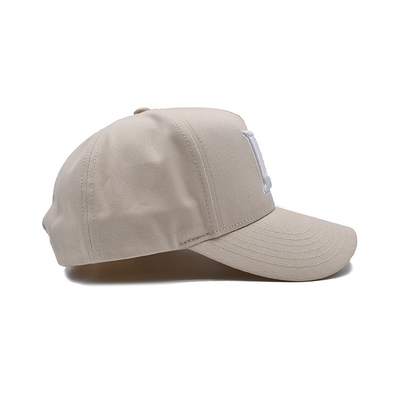Customizable Cotton Baseball Cap With Constructed Front Panel And Reinforced Seams