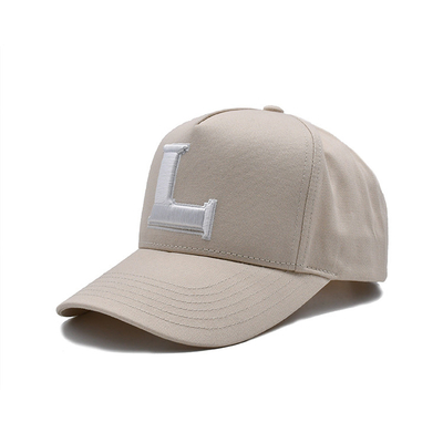 Customizable Cotton Baseball Cap With Constructed Front Panel And Reinforced Seams