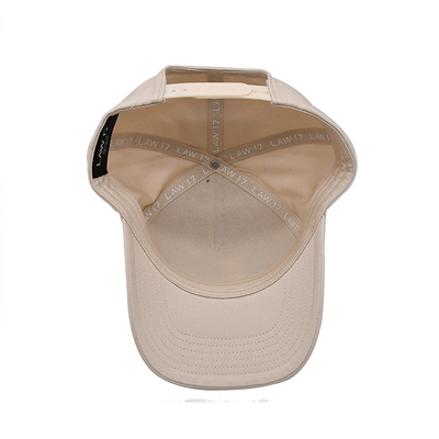 Customizable Cotton Baseball Cap With Constructed Front Panel And Reinforced Seams
