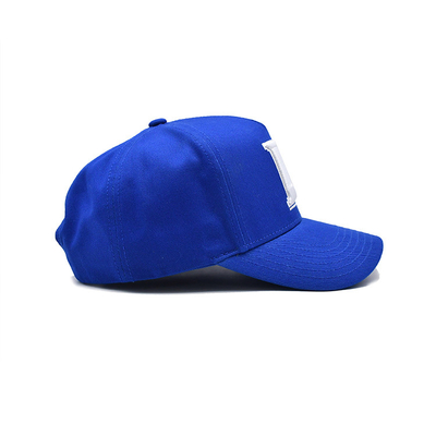 Custom Five Panel Baseball Cap With Unstructured Profile Crown And Cotton Sweatband