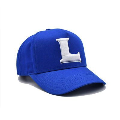 Custom Five Panel Baseball Cap With Unstructured Profile Crown And Cotton Sweatband