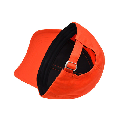Customized Cotton Baseball Cap With Embroidered Logo Curved Visor Adjustable Closure