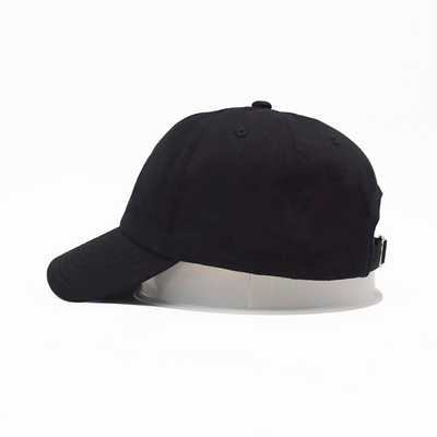 Customized Unstructured Profile Baseball Cap With Cotton Sweatband And Fabric Matching Stitching