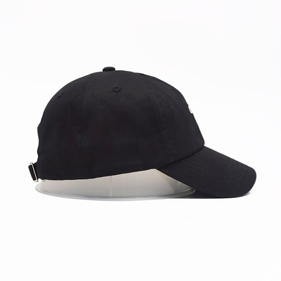 Customized Unstructured Profile Baseball Cap With Cotton Sweatband And Fabric Matching Stitching