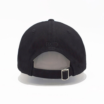 Customized Unstructured Profile Baseball Cap With Cotton Sweatband And Fabric Matching Stitching