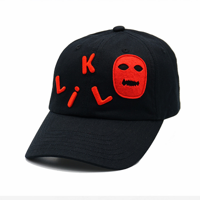 Profile Unconstructed 6 Panel Baseball Cap With Customizable Color And Reinforced Seams