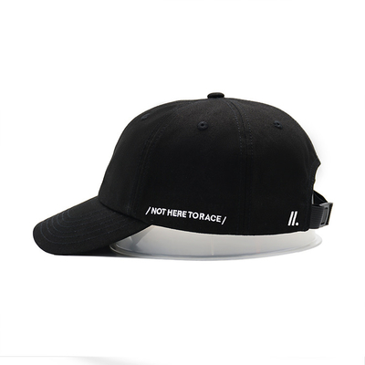 Unstructured 6 Panel Baseball Cap With Curved Visor Customize Color Constructured Front Panel