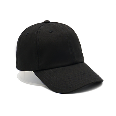 Unstructured 6 Panel Baseball Cap With Curved Visor Customize Color Constructured Front Panel
