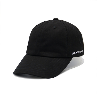 Unstructured 6 Panel Baseball Cap With Curved Visor Customize Color Constructured Front Panel